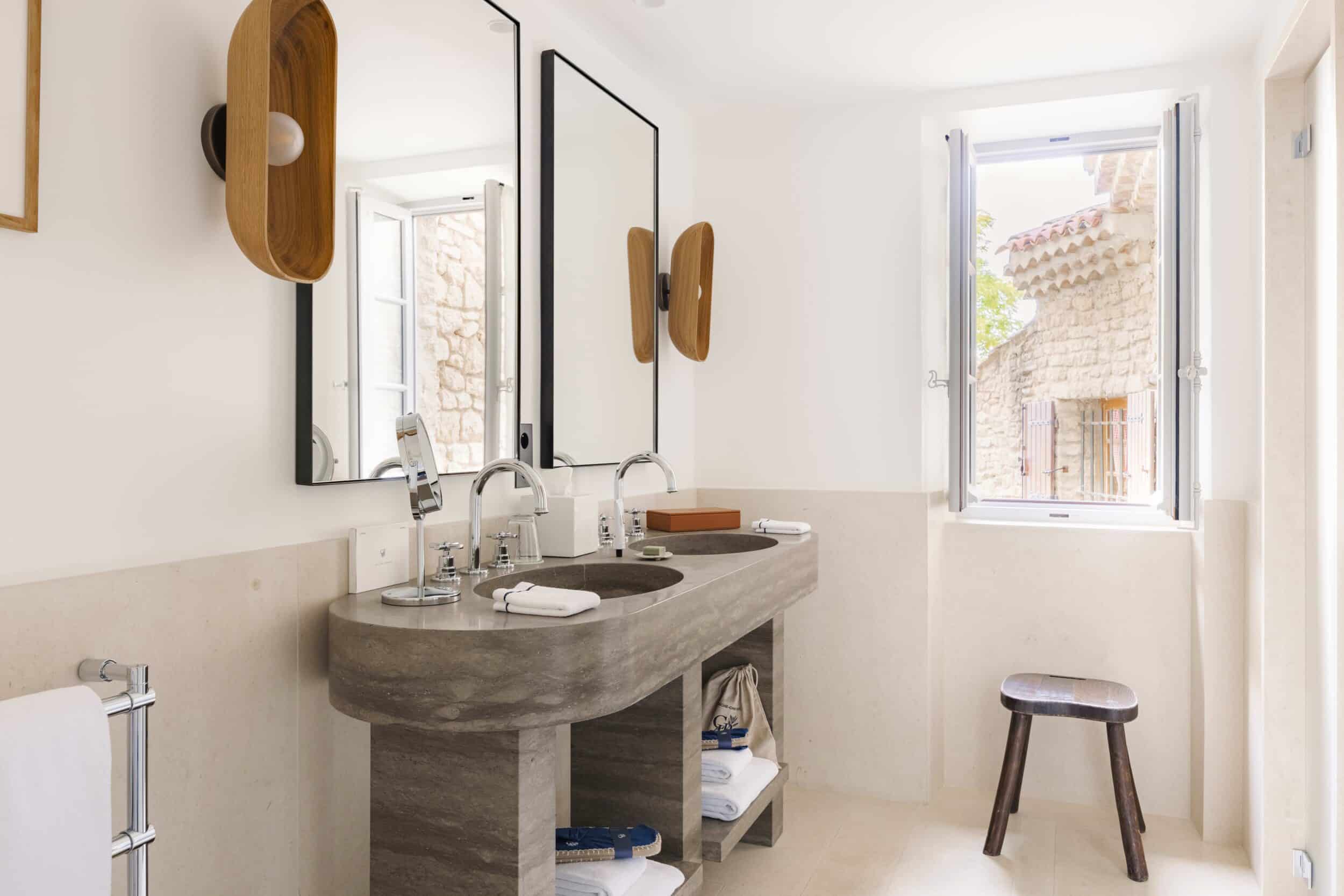 Salle de Bain Chambre Deluxe Ventoux Auriane Sanchez