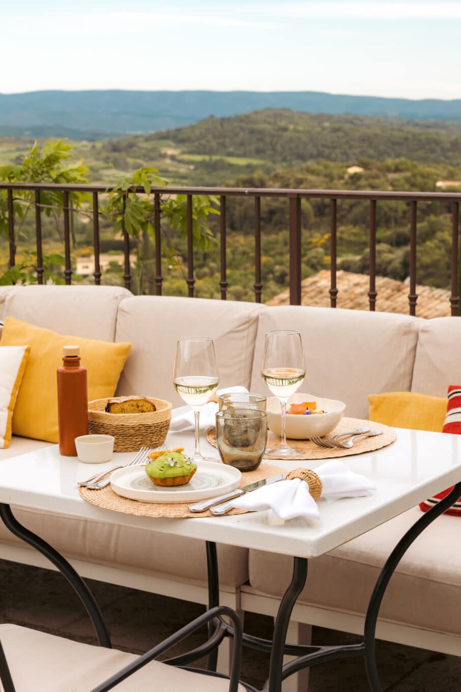 Table du Ventoux Plats Hotel Crillon le Brave Auriane Sanchez