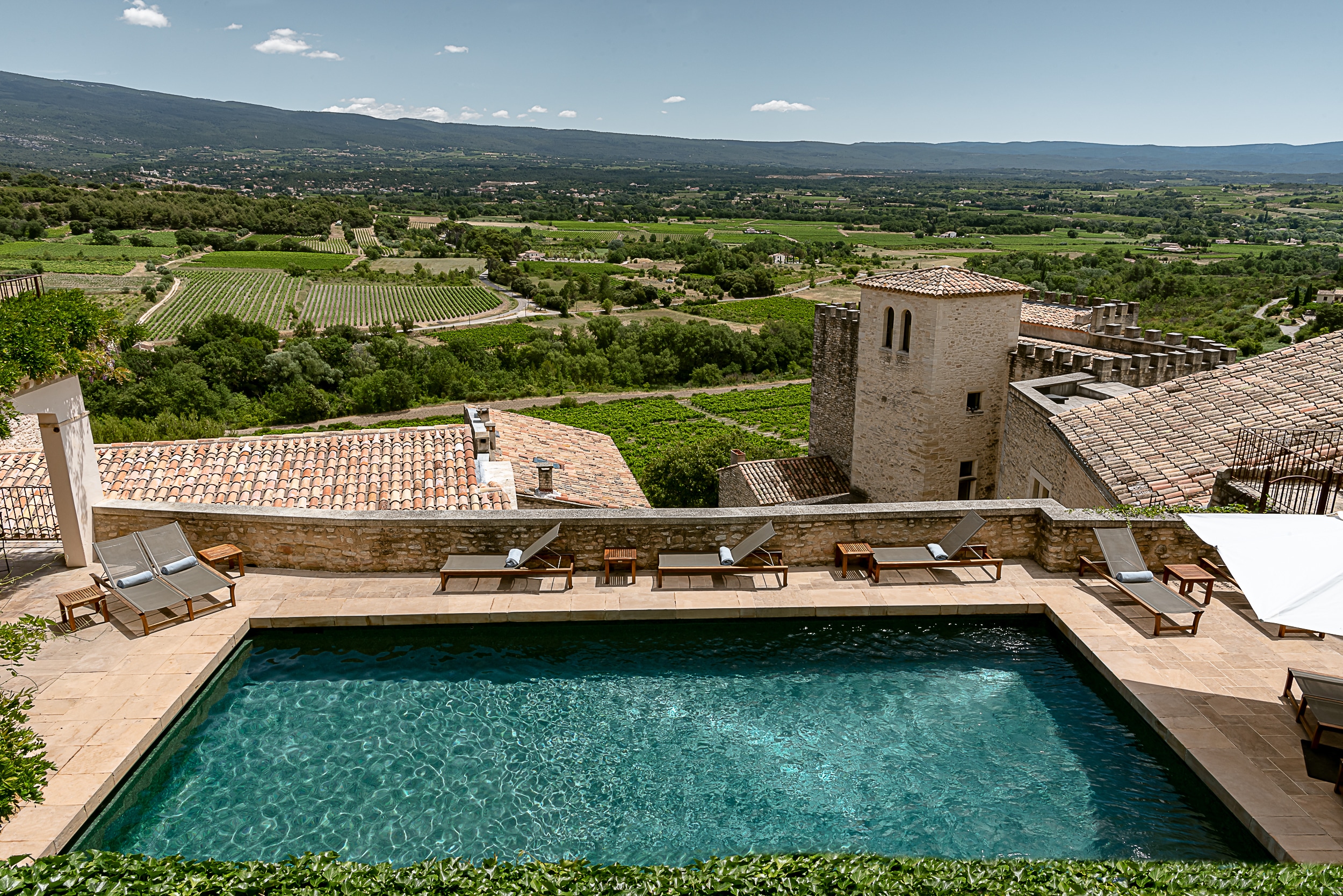 Piscine Hotel Crillon le Brave @MrTripper